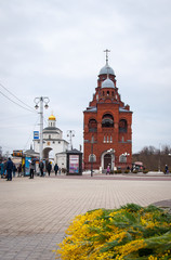 old Russian architecture, the Church in the city of Vladimir