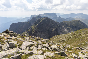 Landscape from Big (Golyam) Kupen peak, Rila Mountain