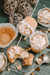 Homemade Carrot Cupcakes