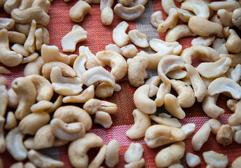 Healthy vegetarian food - nuts