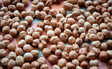 Healthy vegetarian food - nuts