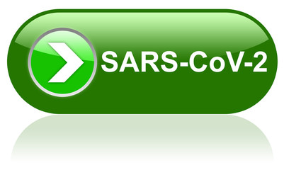 Glas-Button SARS-CoV-2 Coronavirus