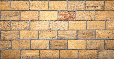limestone wall texture  background  cement seams close up