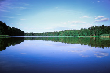 Photoshoot of lake