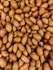 lots of peanuts for eating like the background