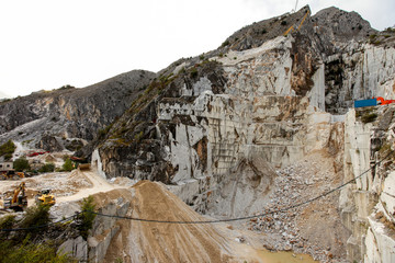 The Marble Quarries - Apuan Alps , Carrara, Tuscany, Italy