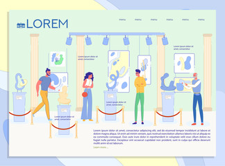 Contemporary Art Exhibition at Museum Landing Page