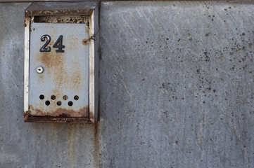 Old vintage mailbox