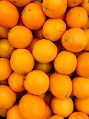 lots of citrus fruits to eat like a background