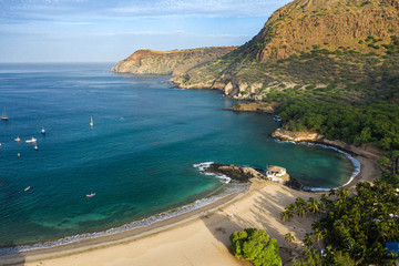 Tarrafal beach, santiago,cabo verde