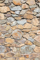 natural grey and brown stone pavement background 