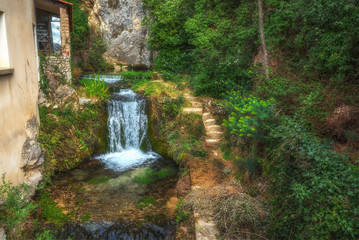 waterfall in the forest