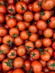 lots of ripe red tomato for eating background