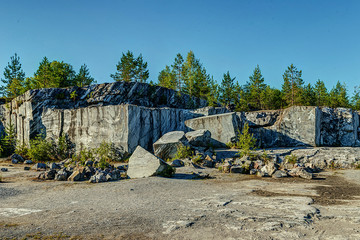 abandoned building in the mountains