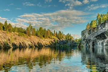 lake and mountains