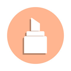 Felt-tip pen badge icon. Simple glyph, flat vector of art and painting icons for ui and ux, website or mobile application