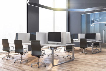 Luxury coworking office room