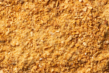 Garlic powder full frame background