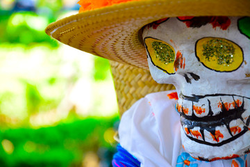 dia de muertos en coyoacan