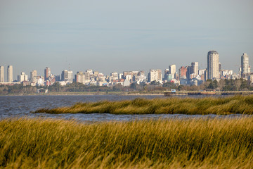 view of San Isidro skyline with Rio de la Plata, Buenos Aires