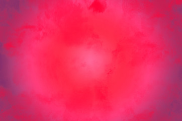 Hot Pink Grunge Background with bright center