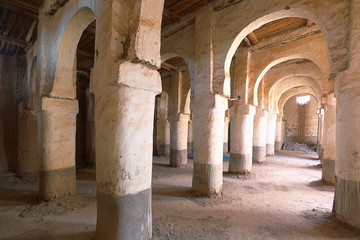 Interior of a building in the M'Hamid El Ghizlane
