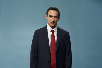 portrait of a handsome businessman