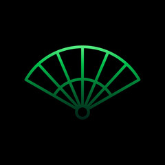 Fan nolan icon. Simple thin line, outline vector of Summer icons for ui and ux, website or mobile application