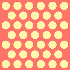 Happy Easter pattern polka dots
