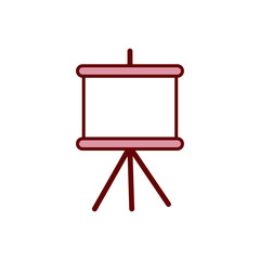 Blackboard icon vector design template
