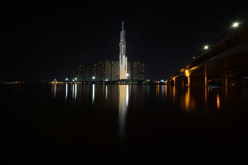 Fototapeta premium night of city