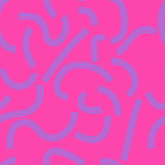 Decorative Line Seamless Fashion Background