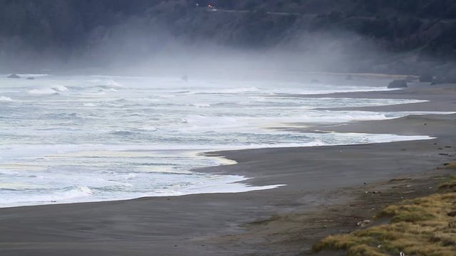 The wild Oregon coast offering a relaxin and dramatic Coastal landscape thats ever changing as the waves carve their way thru the sand and rocks part of the Samuel H Boardman Scenic Corridor.