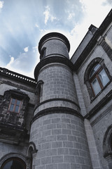 Fototapeta na wymiar Chaqpultepec castle tower