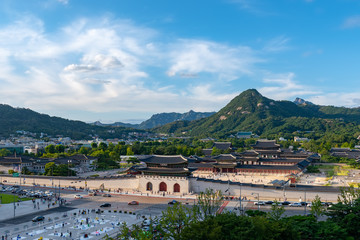 Gyeongbokgung Palace Seoul,South Korea. - 335975514