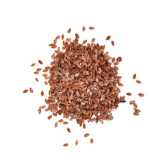 Pile of Flax Seed