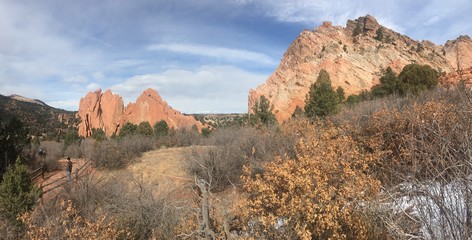 Sandstone Rock Formations in Colorado