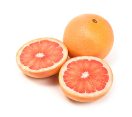 Grapefuit on a White Background