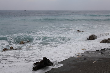 Long exposure sunrise seascape 
