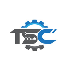 t s c service logo designs