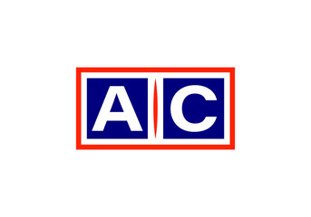 A C Initial Letter Logo design vector template, Graphic Alphabet Symbol for Corporate Business Identity