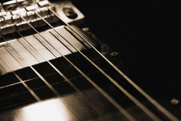 Fototapeta premium guitar close up