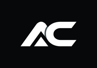 A-C Initial Letter Logo design vector template, Graphic Alphabet Symbol for Corporate Business Identity