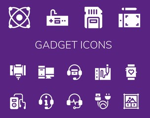 gadget icon set