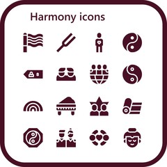 harmony icon set
