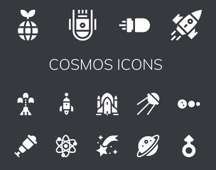 cosmos icon set