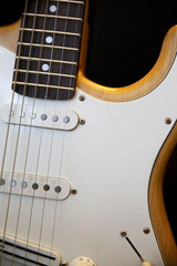 guitar close up