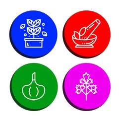 seasoning icon set