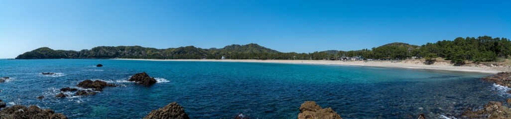 静岡県　伊豆下田　弓ヶ浜