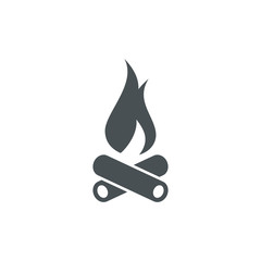 Campfire icon.
